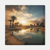 Desert Oasis Magneet (Voorkant)