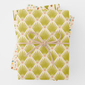 Desert Palm Botanicals, Cactussen en Terrazzo - Cr Inpakpapier Vel (In situ)