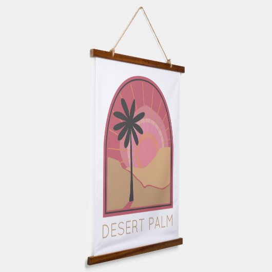 Desert Palm Wall Hanging Hangend Wandkleed (Gebogen)