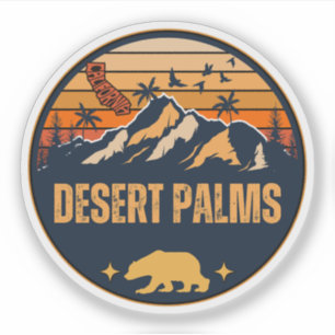 Desert Palms, Californië Sticker