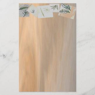 Désert peint par papeterie