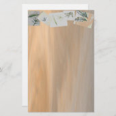 Désert peint par papeterie (Devant / Derrière)