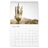Desert Photo Gift met Cactus Kalender (Jan 2027)