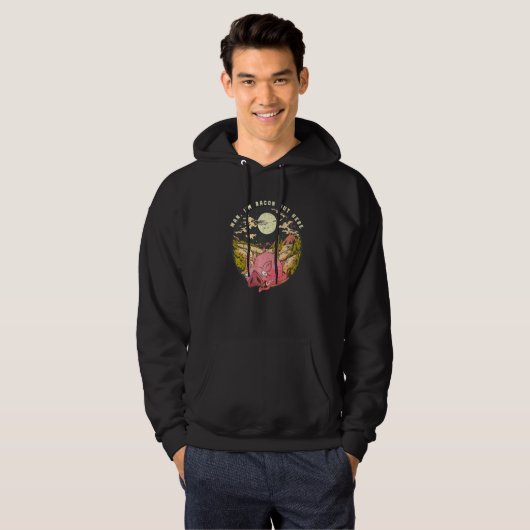 Desert Pig Man Ik ben hier weer thuis. Hoodie (Voorkant volledig)