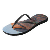 "Desert Pug with Wanderlust" Funny Pug Schilderach Teenslippers (Schuin)