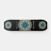 Desert Rate Skateboard met Saguaro Mandala (Horizontaal)