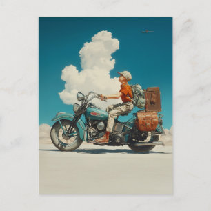 Desert Ride Adventure Escape Briefkaart