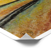 Desert Road - Archief Kunstdruk Poster (Hoek)