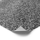 Desert Road in Black en White Poster (Hoek)