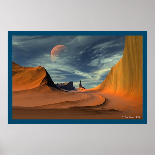 Desert Road Poster (Voorkant)