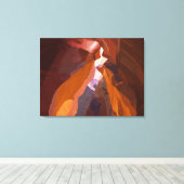 Desert Rock Formation  Canvas Afdruk (Insitu (Houten vloer))