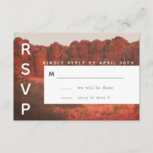 Desert Rocks RSVP-kaart