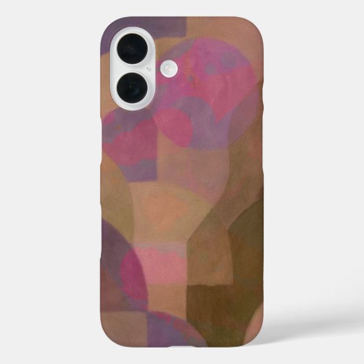 Desert Roos Arches - Warm Abstract Geometrie Case-Mate iPhone Case (Achterkant)
