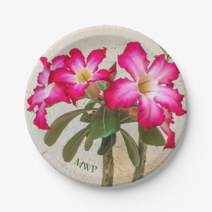 Desert Roos Bloemen Papier Bord