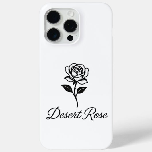 Desert Rose Case-Mate iPhone Case (Achterkant)
