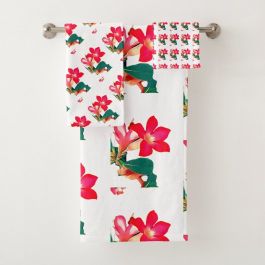 Desert Rose Red Adenium Flower Summer Oasis Beach  (En situation)