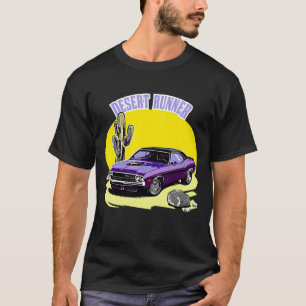 Desert Runner, 1970 Dodge Challenger-illustratie T-shirt