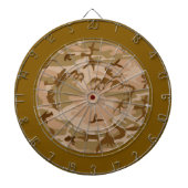 Desert Sand Camouflage Dart Board Dartbord (Voorkant)
