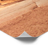 Desert Sand Stone Wadi Rum Jordan Poster (Hoek)