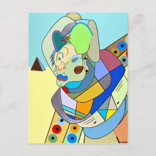 "Desert Scene" van Ruchell Alexander Briefkaart