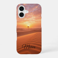 Desert Serenity - Golden Dunes bij Sunset Fine Art