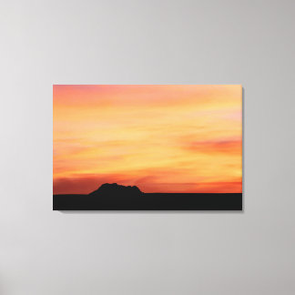 Desert Skies Fotografie Canvas Afdruk