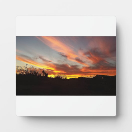 Desert Sky Fotoplaat (Voorkant)