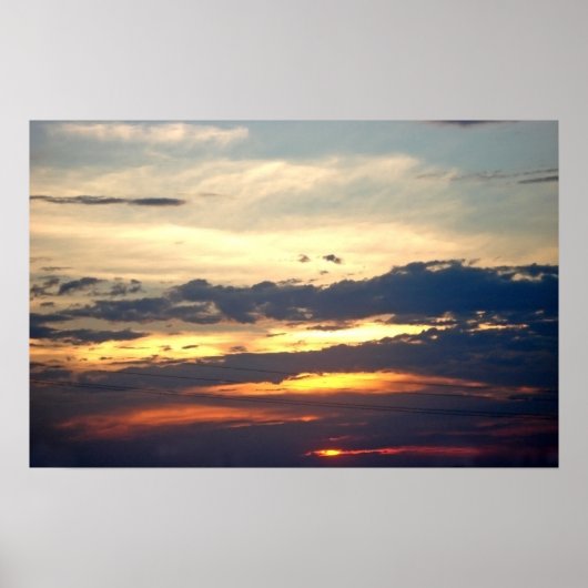 Desert Sky Poster (Voorkant)