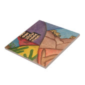 Desert Southwest Arizona Cactus céramique carreaux (Côté)