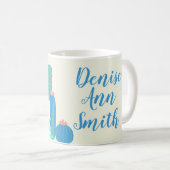 Desert Southwest Cactus Thème Café Mug Saguaro (Devant droit)