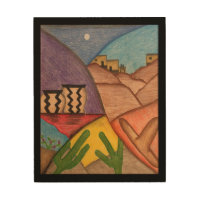 Desert Southwest Colorful Folk Art Arizona 