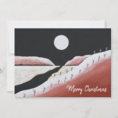 Desert Southwest Folk Art Kerstmis Feestdagenkaart (Voorkant)