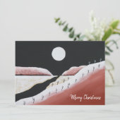 Desert Southwest Kerstmis Feestdagenkaart (Staand voorkant)