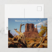 Desert Southwest Monument Valley Arizona Briefkaart (Voorkant / Achterkant)