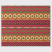 Desert Southwest Pattern Verjaardagscadeau voor he Cadeaupapier (Vlak)