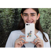 Desert Spirit, Roadrunner in Waterverf gewoonte Case-Mate iPhone Case