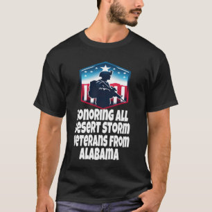 Desert Storm ter ere van alle Desert Storm Veteran T-shirt