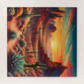 Desert Sun Legpuzzel (Horizontaal)