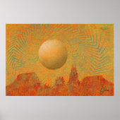 Desert Sun Poster (Voorkant)