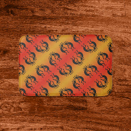 Desert Sun Southwest Design Kokopelli Pattern Badmat