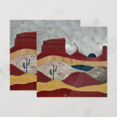 Desert Sunrise (Voorkant / Achterkant)