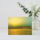 Desert Sunrise Collage Briefkaart (Staand voorkant)