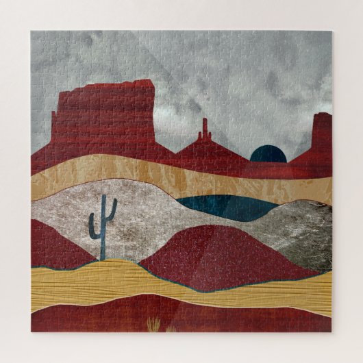 Desert Sunrise Legpuzzel (Verticaal)