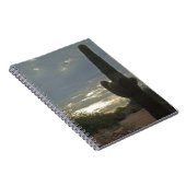 Desert Sunrise Saguaro Cactus Foto Peaceful Notitieboek (Rechterzijde)