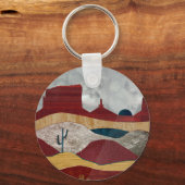Desert Sunrise Sleutelhanger (Voorkant)