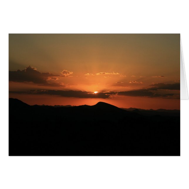 Desert Sunset (Voorkant Horizontaal)