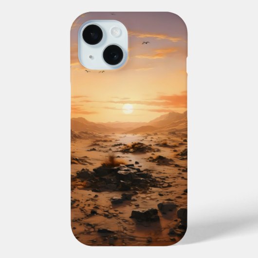 Desert Sunset Case-Mate iPhone Case (Achterkant)