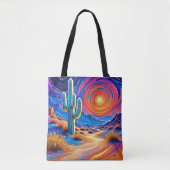Desert Sunset Glow Draagtas (Voorkant)