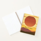 Desert Sunset Rust Orange et Journal Brown (Intérieur)