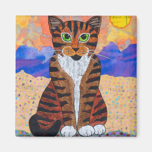 Desert Tabby Magneet